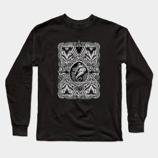 Coptic Serpent on the Cross Long Sleeve T-Shirt